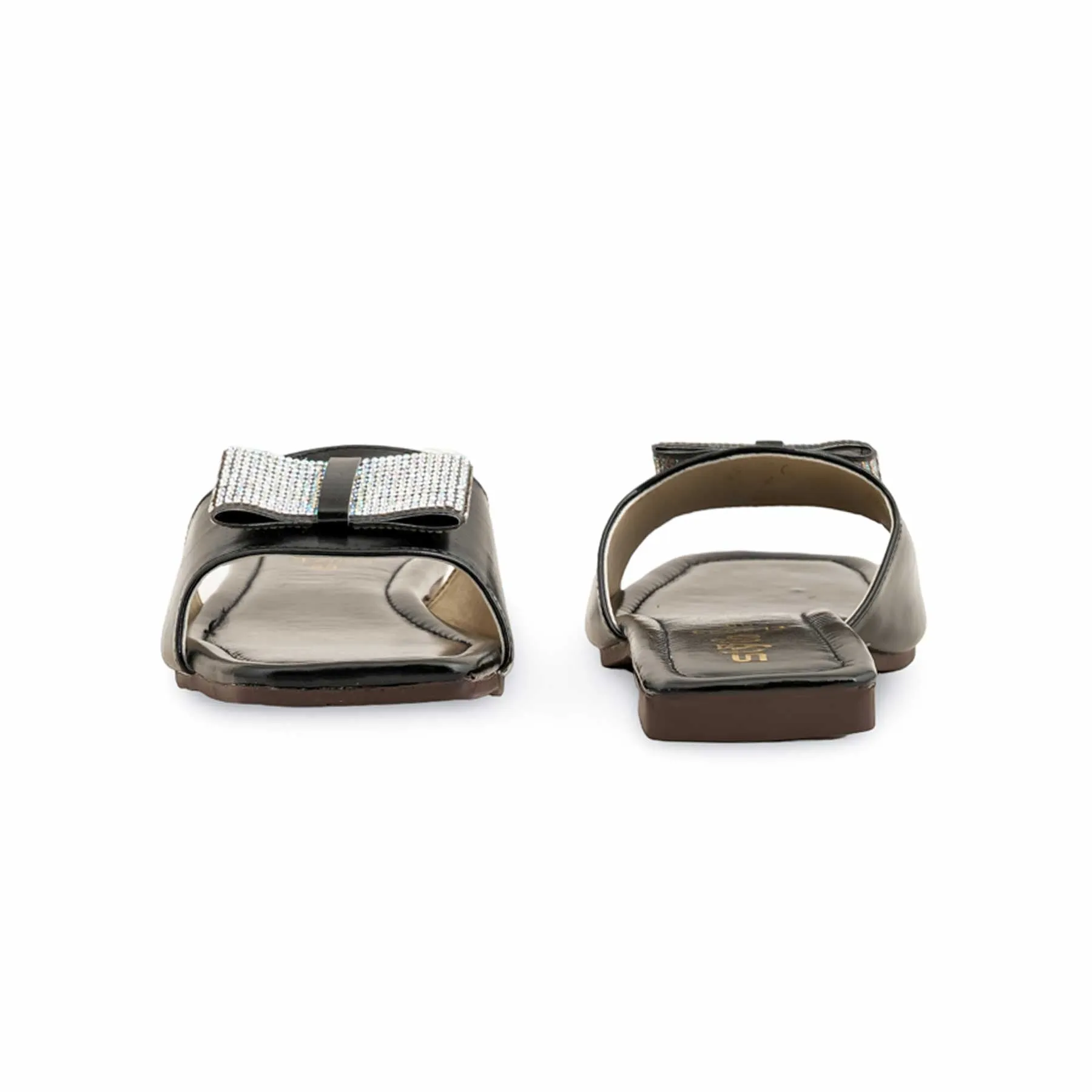 Slippers For Aching Feet Black Casual Slipper CL2023