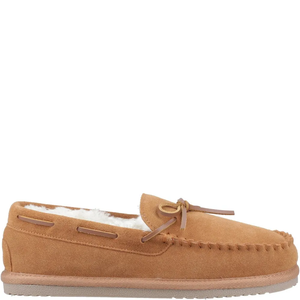 Tan Abraham Slippers Luxurious Slippers