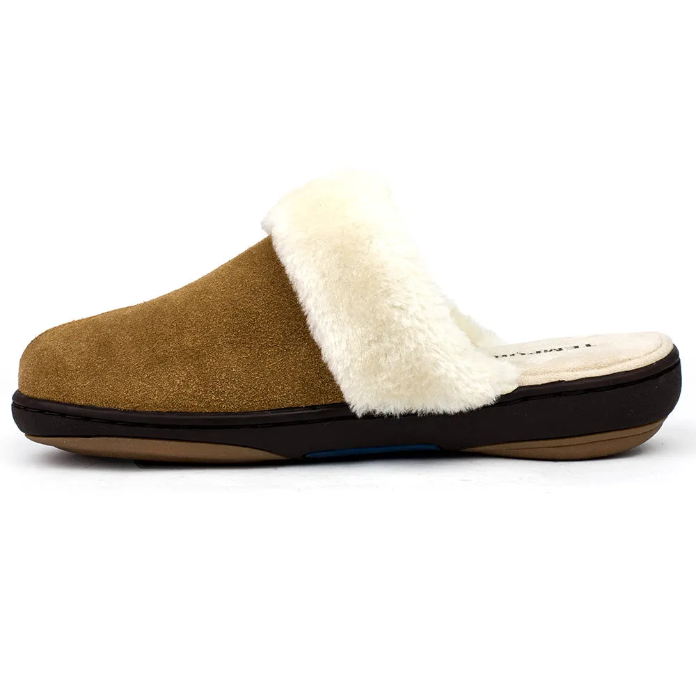 Kensley Scuff Slippers Brown Sheepskin Slippers