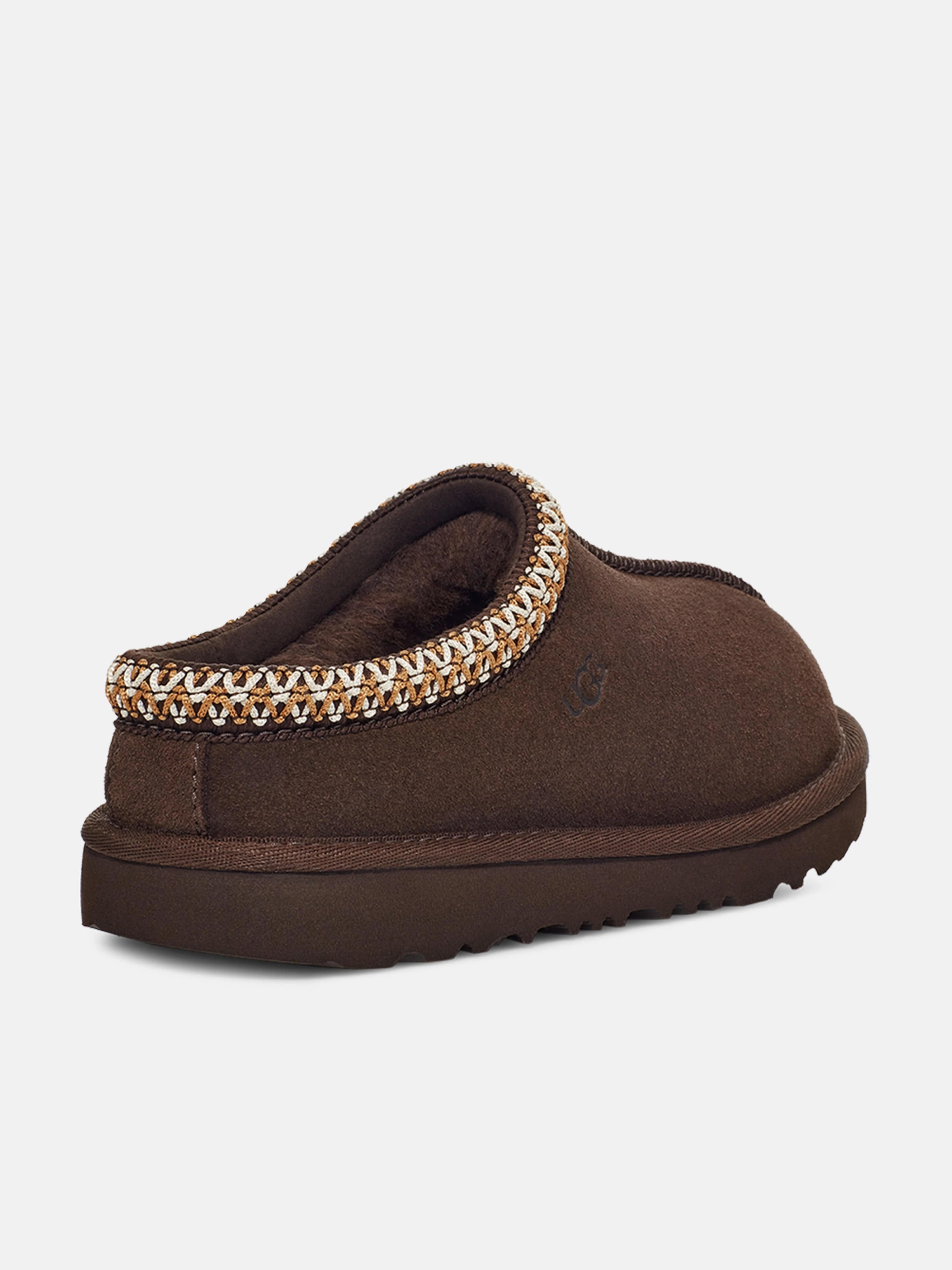 UGG Kids Tasman II Slippers in Brown Fly Flot Slippers