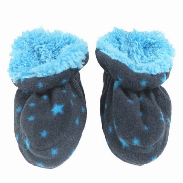 Kid's boy's star printed slippers,Blue Rubber Dinky Slippers