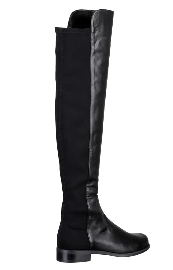 Sw 5050 Leather Flat Western Boots