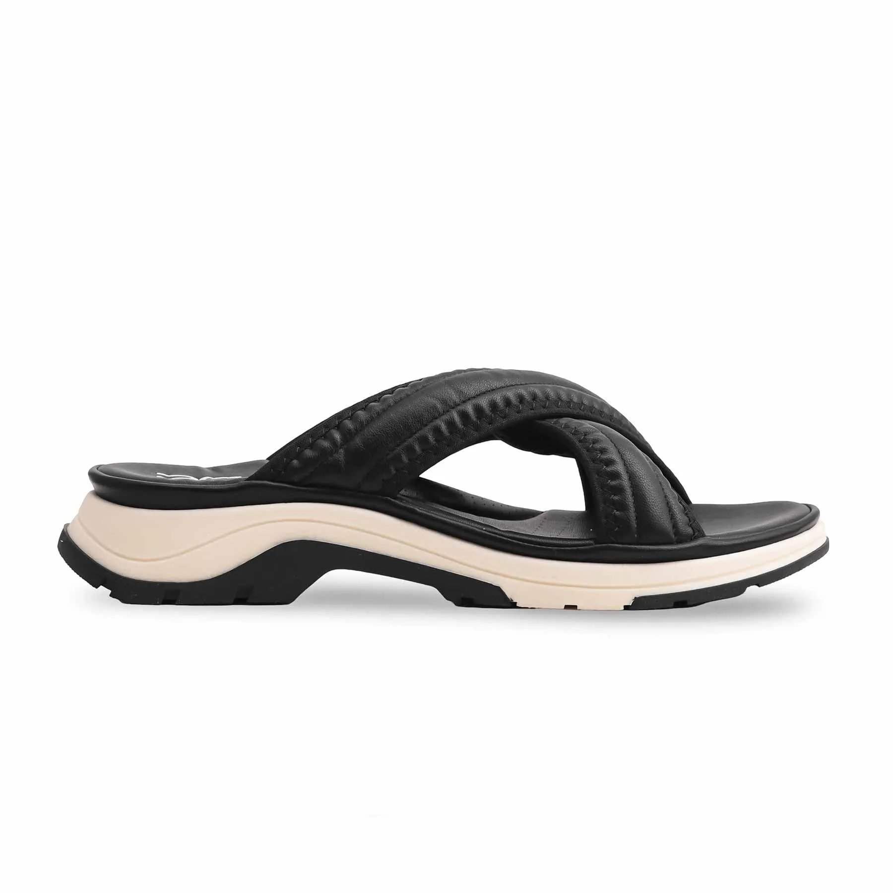 Black Formal Slipper PU0363 Longhorn Slippers