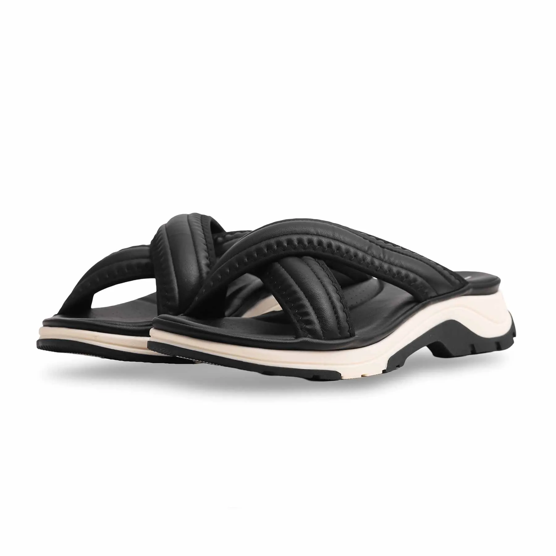 Black Formal Slipper PU0363