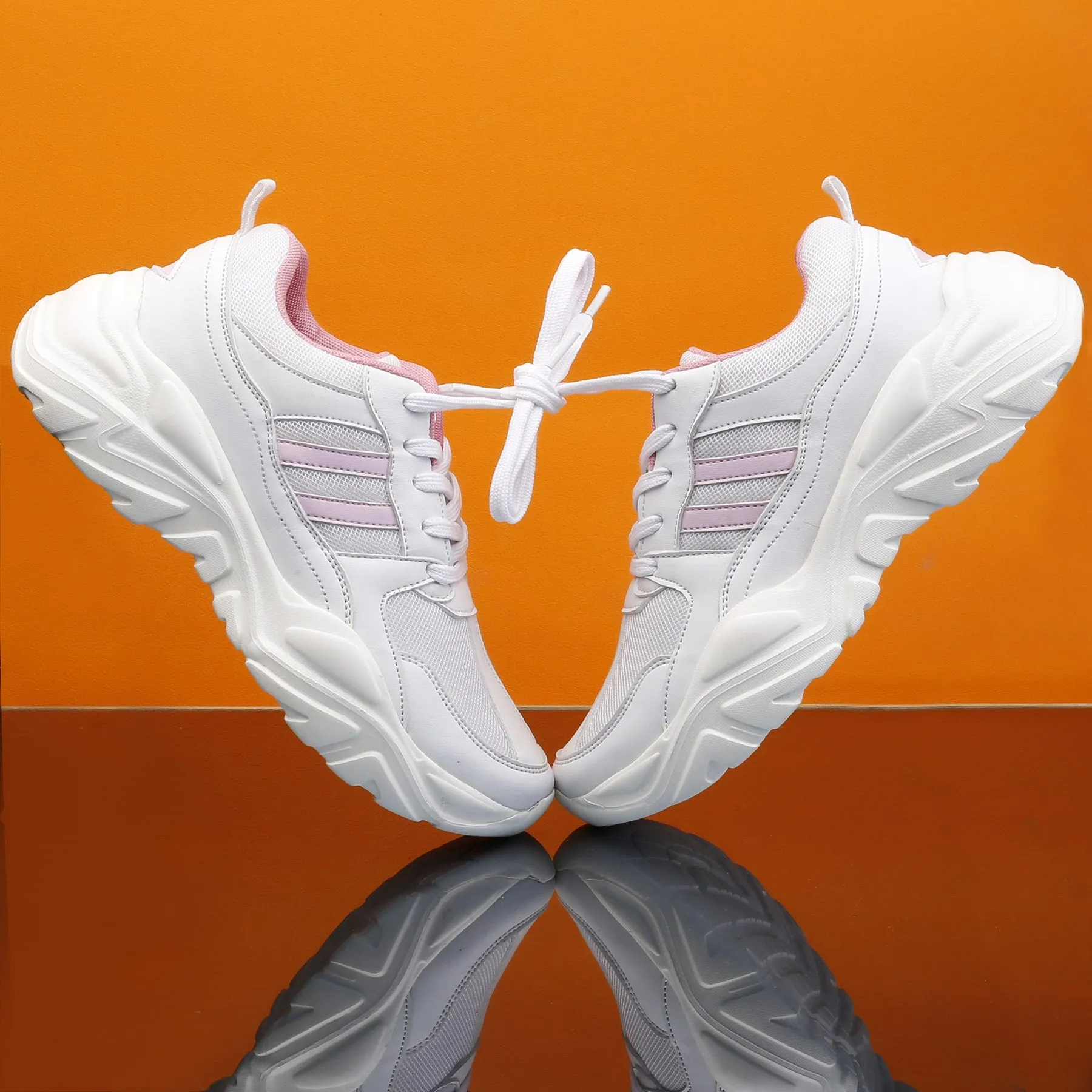 Cut Out Brogues Bacca Bucci DAISY Women Chunky Platform Sneakers