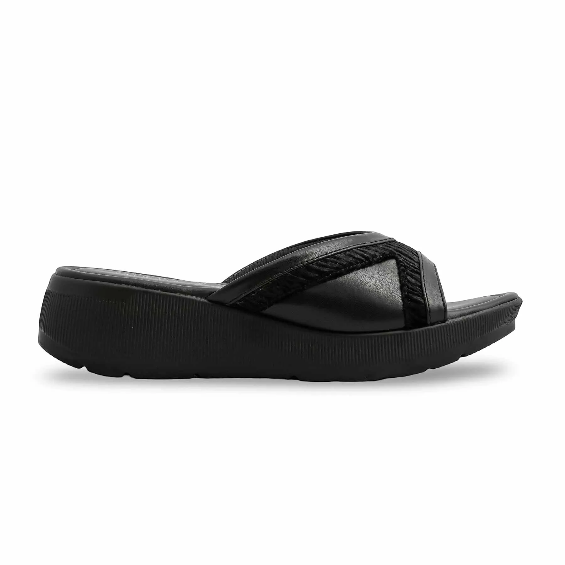 Types Slippers Black Formal Slipper PU0560