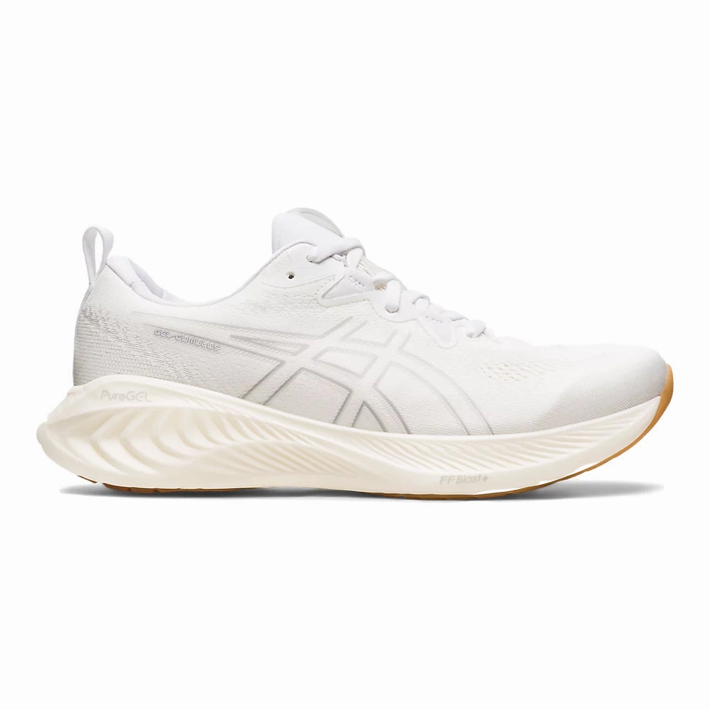 Men's Asics Gel-Cumulus 25, White/White, 14 D Medium Cheapest Asics Shoes