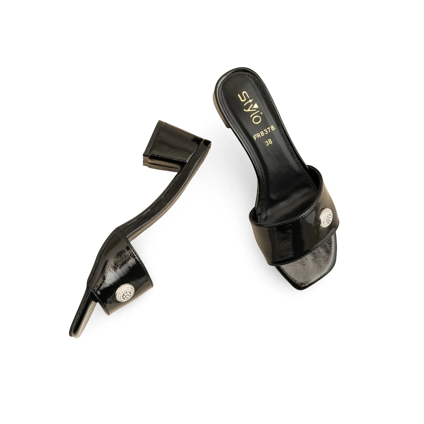 Black Formal Slipper FR8378 Best Amazon Slippers