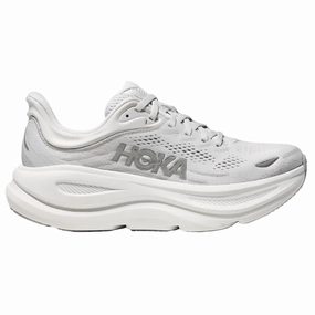 Hoka Women's Bondi 9 Stardust / Silver Extra Wide Light Shoes