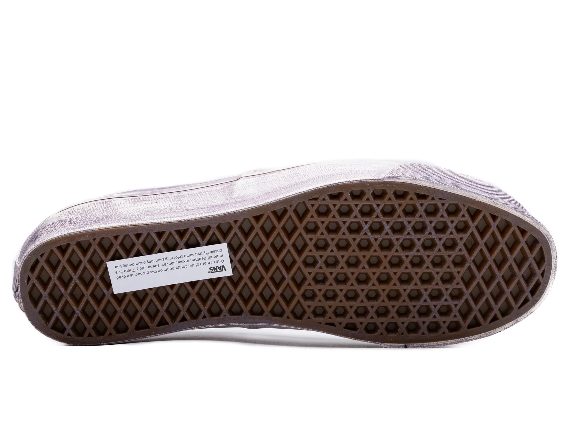 Vans LX Dip Dye Checkerboard Authentic Reissue 44 Derby Shoes Removable Sole