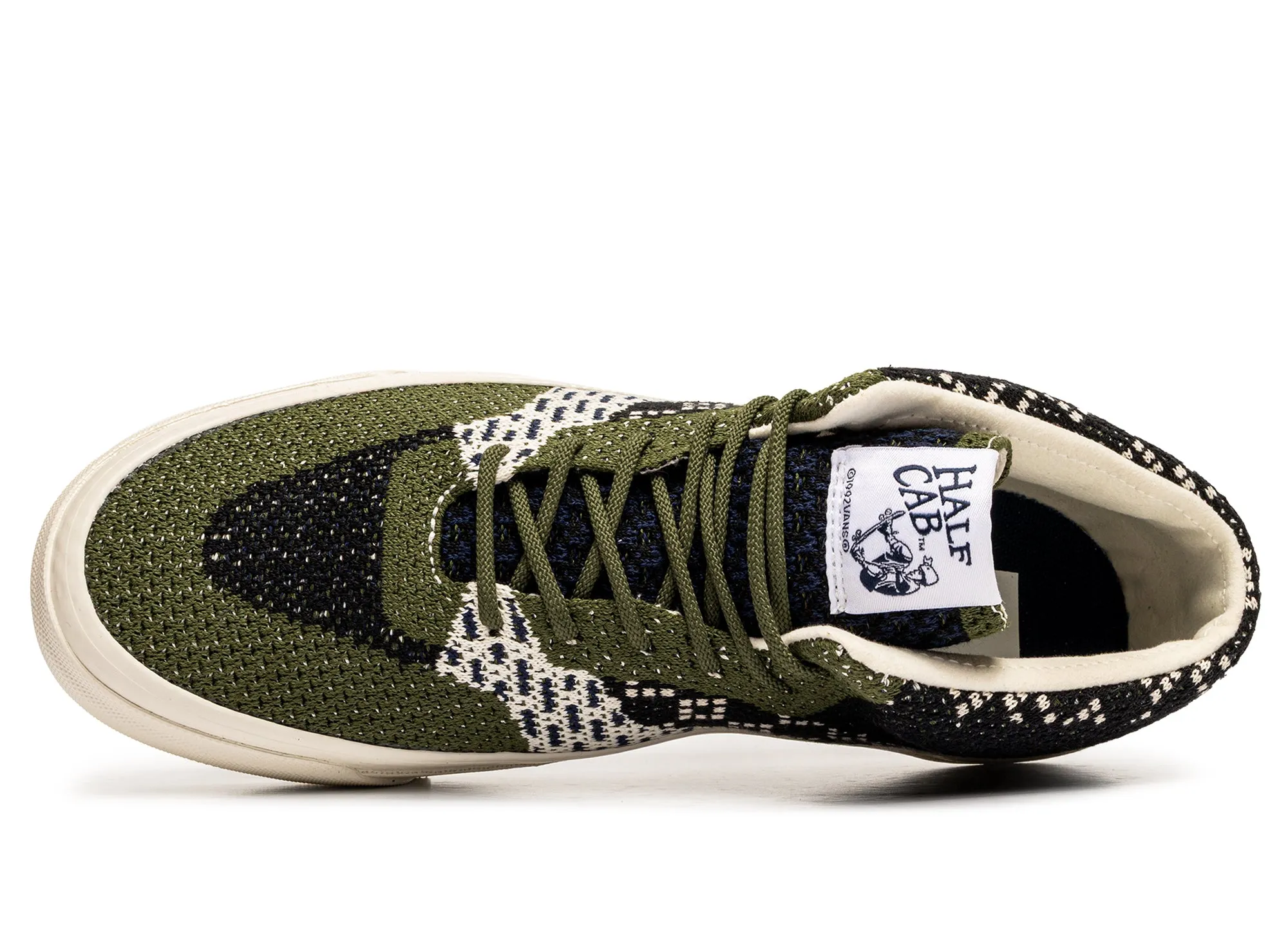 Vans LX Half Cab 33 EK Lace Up Ladies Shoes With Heel