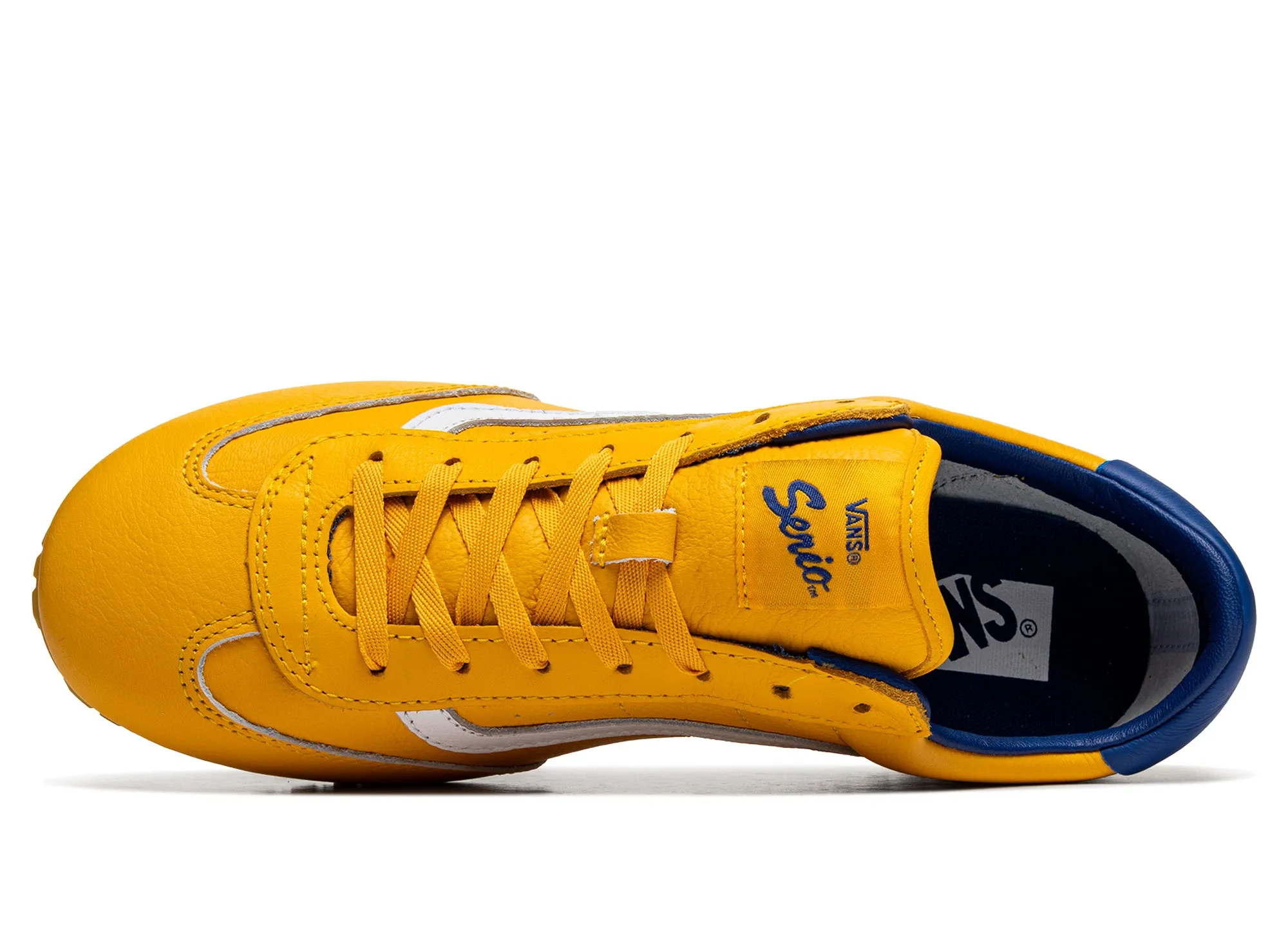 Woven Derby Shoes Vans LX Super Lowpro in Yellow