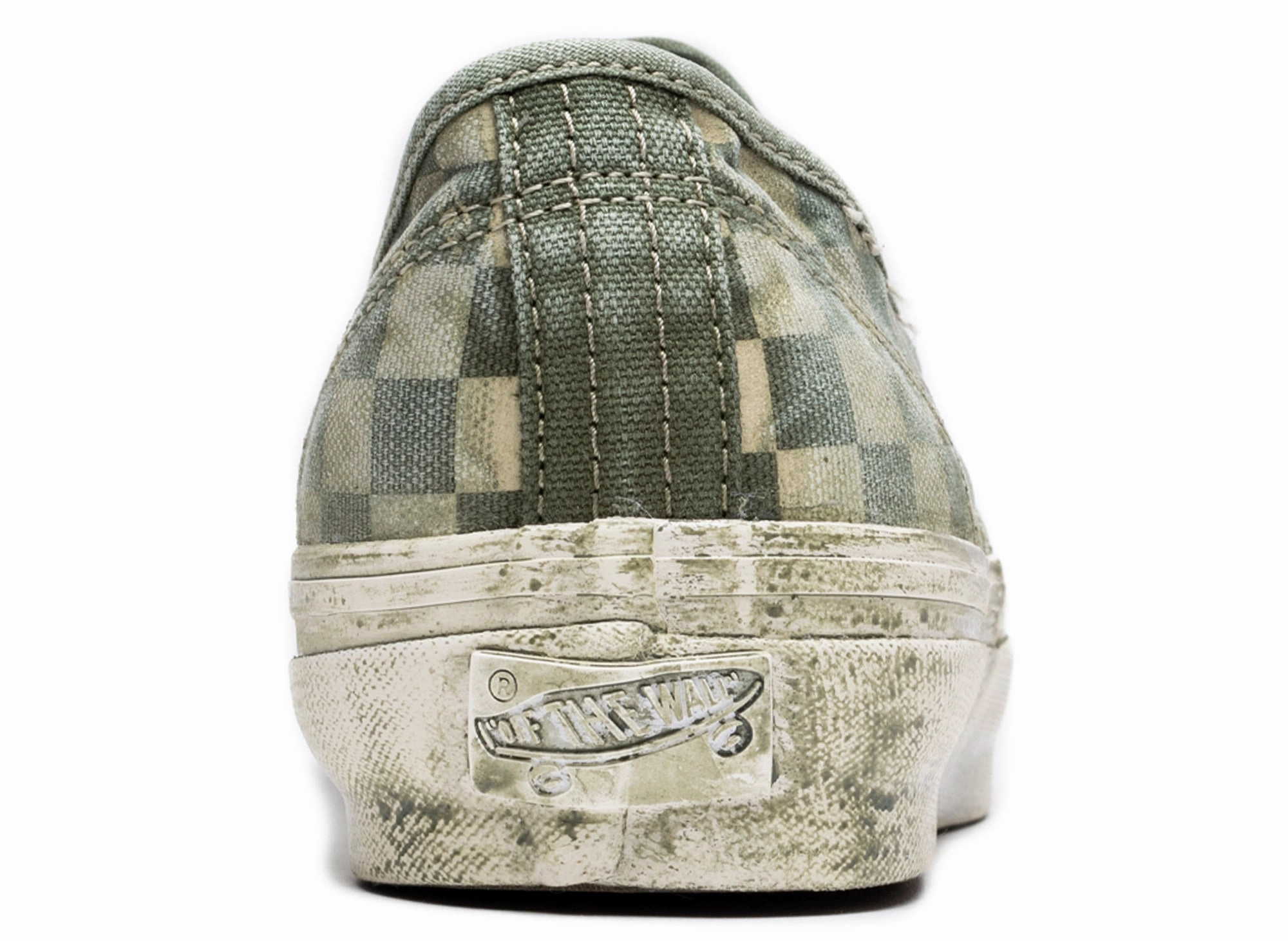 Vans LX Dip Dye Checkerboard Authentic Reissue 44 Green Brogues