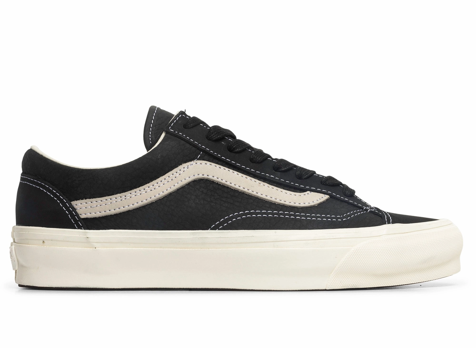 Flat Brogues Shoes Vans Old Skool 36 Le Marais in Black