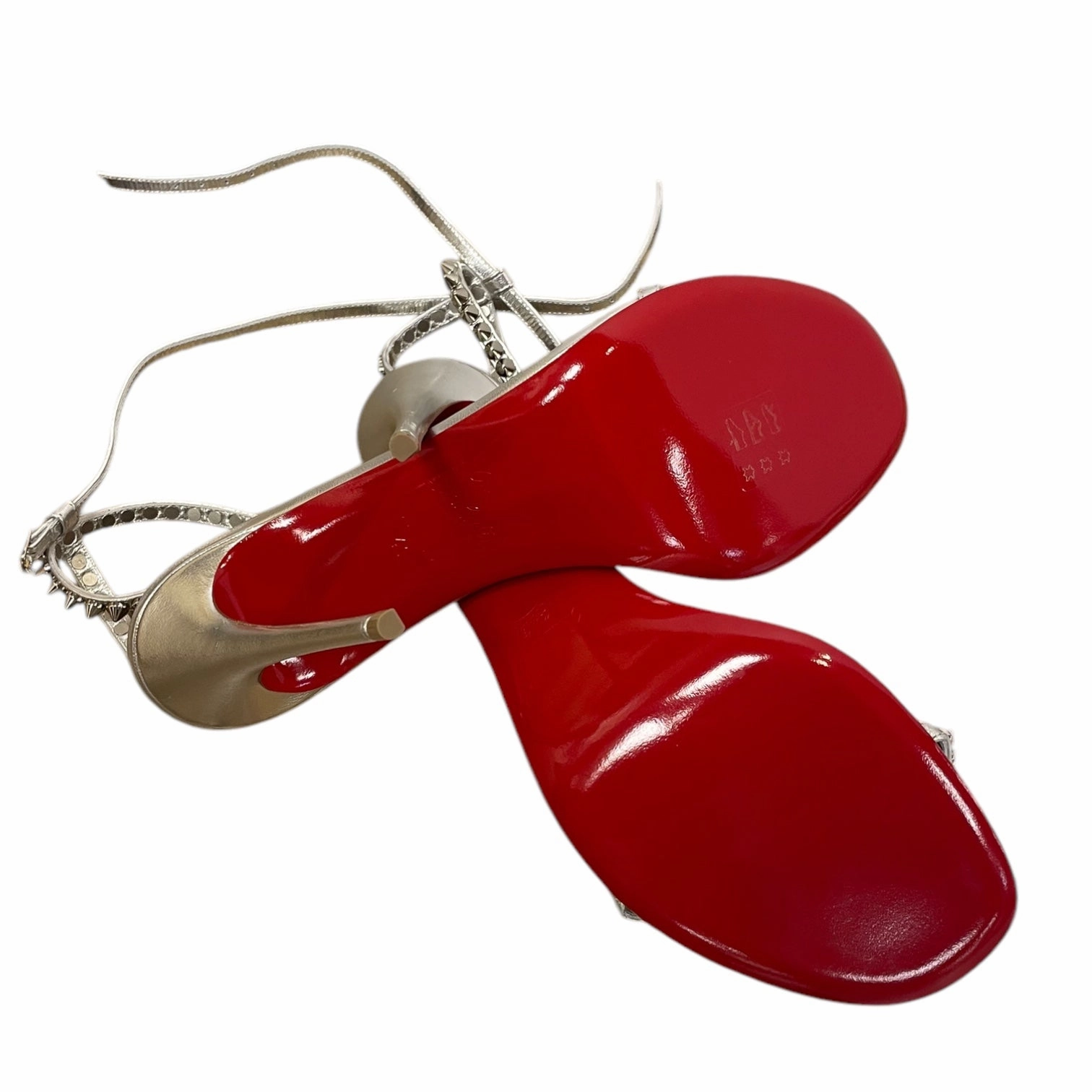 New Balance Shoes Toddler Shoes Luxury Designer By Christian Louboutin In Silver, Size: 11