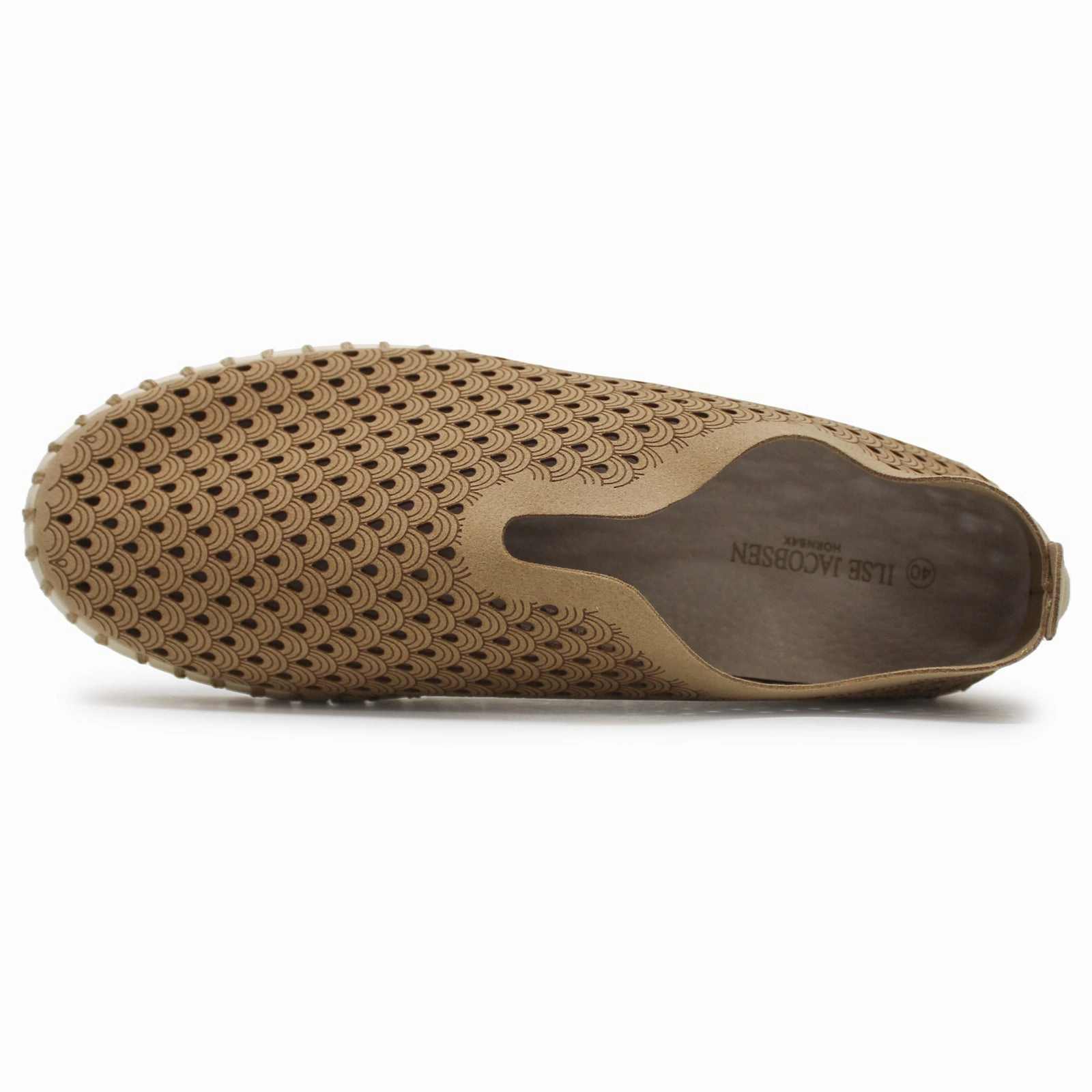 Ilse Jacobsen Tulip 3373 Textile Women's Latte Slip On Shoes Loafers And