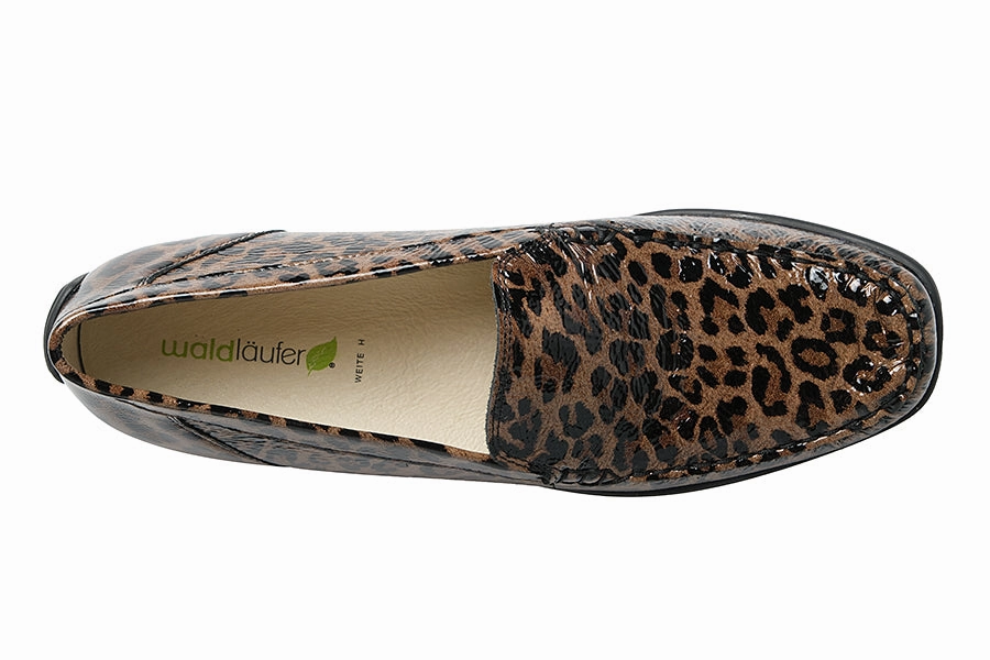 WAL RUBENS LEOPARD Amazon Penny Loafers