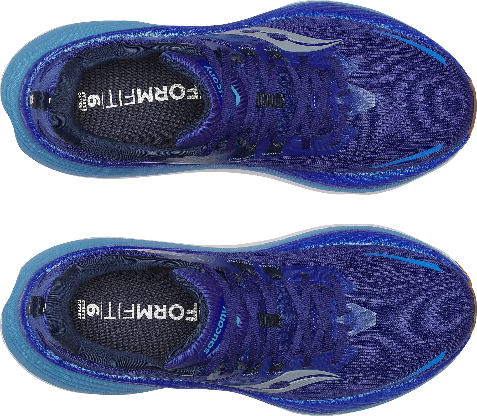 Saucony Hurricane 24 Mens Running Shoes - Blue Men Running Shoes On Sale