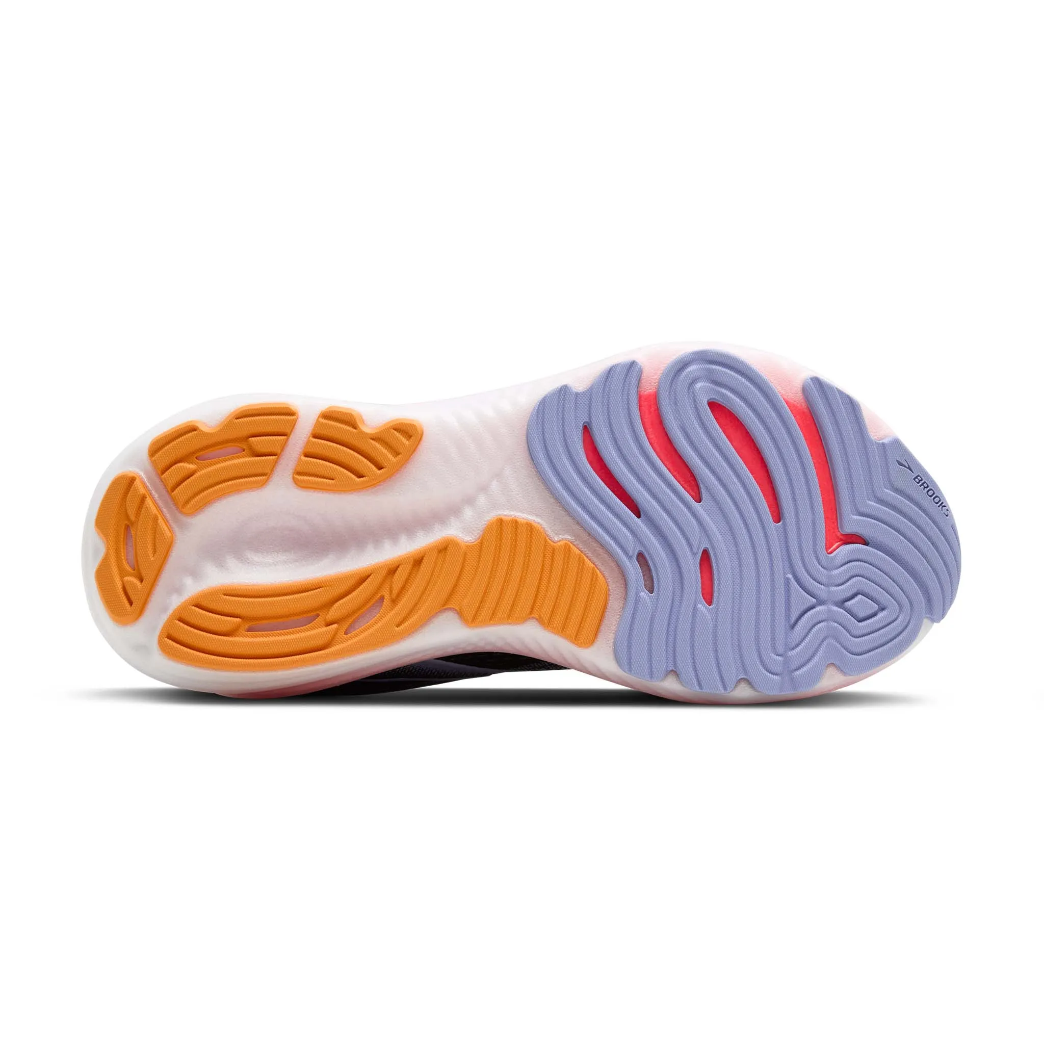 Brooks | Women's Glycerin 22 Running Shoes - Black/Blue Heron/Orange Best Daily Running Shoe