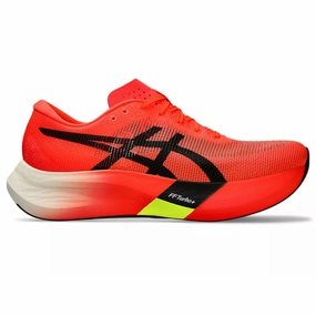 Asics Wrestling Shoes Europe Men's Asics Metaspeed Edge Paris, Sunrise Red/Black, 8 D Medium