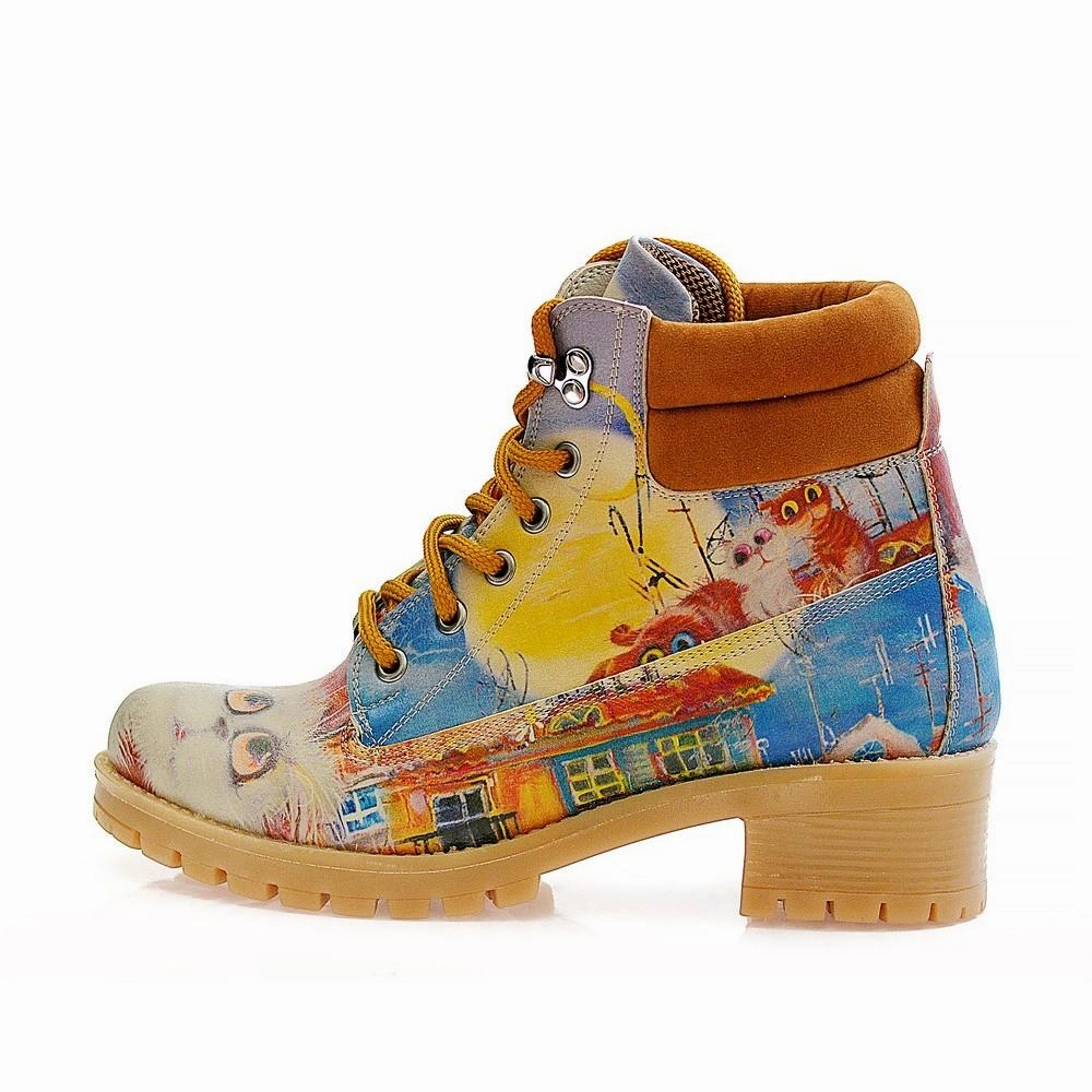 Best Mountaineering Boots Grumpy Cats Short Boots WKAT115