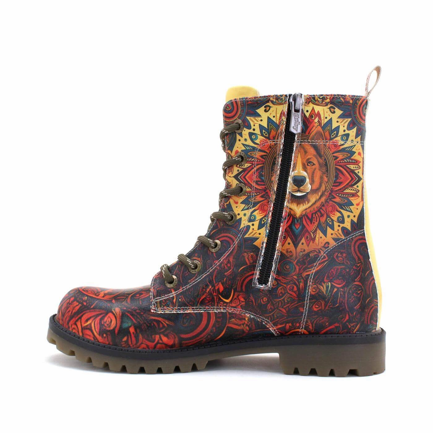 Long Boots WMAT162 White Hiking Boots