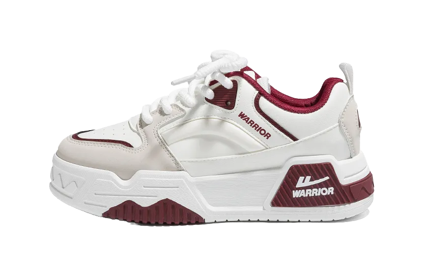 Warrior Low top Skateboard Shoes Unisex White Gray Red Originals Stan Smith Primegreen Casual Shoes