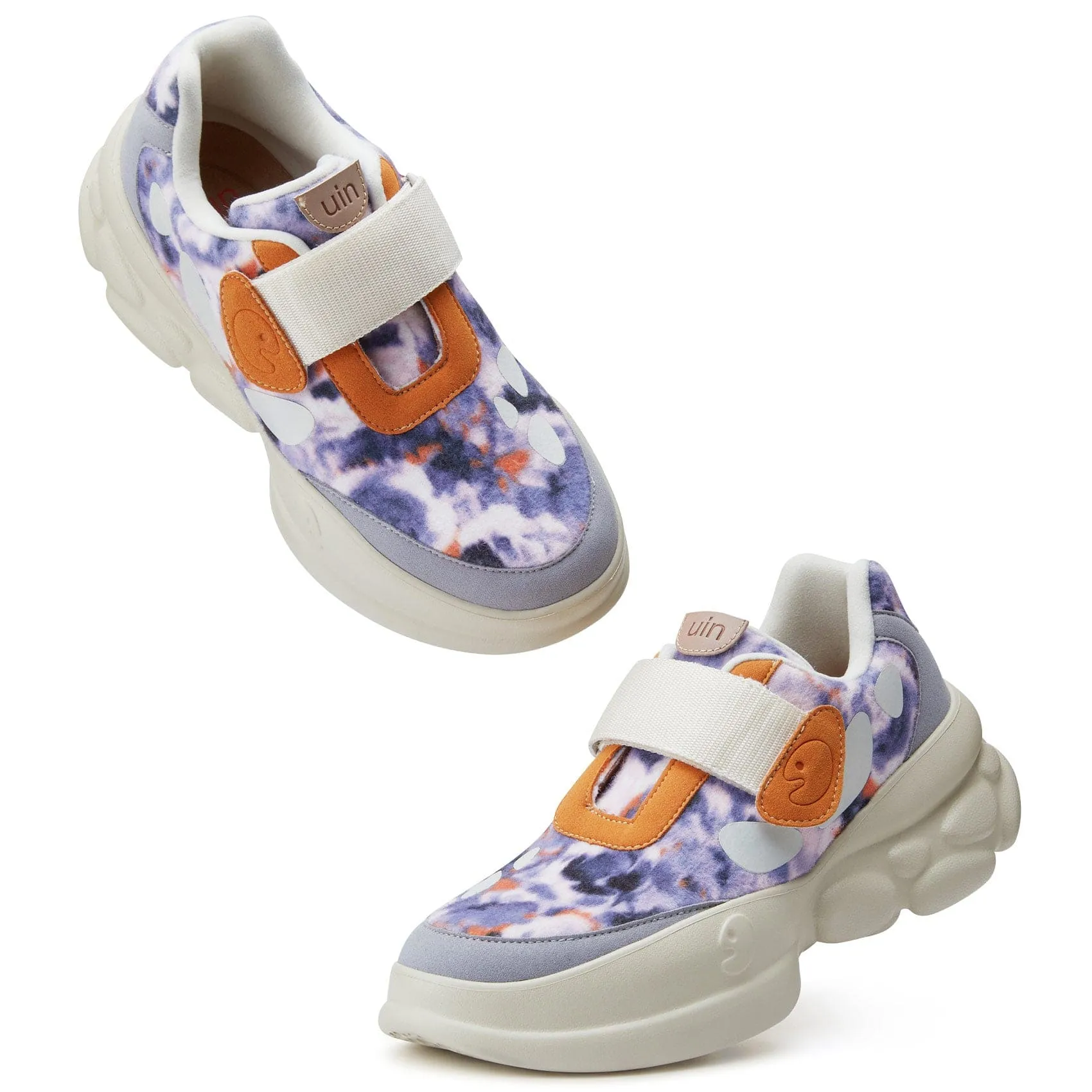 Watercolor Flower Shadow Ronda I Women Size 12 Oxford Shoes