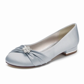 New Balance 442 Elite Wedding Women's with Light Flats Satin Rhinestone Blue