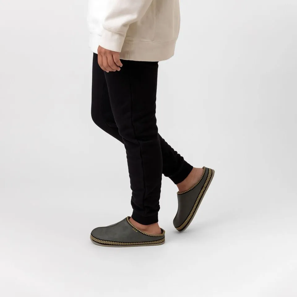 Wherever Unisex in Grey Bearpaw Slippers