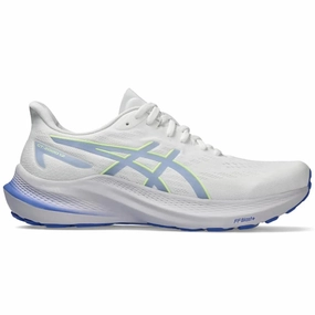 Women's Asics GT-2000 12, White/Sapphire, 11 D Wide Best Asics Orthopedic Walking Shoes
