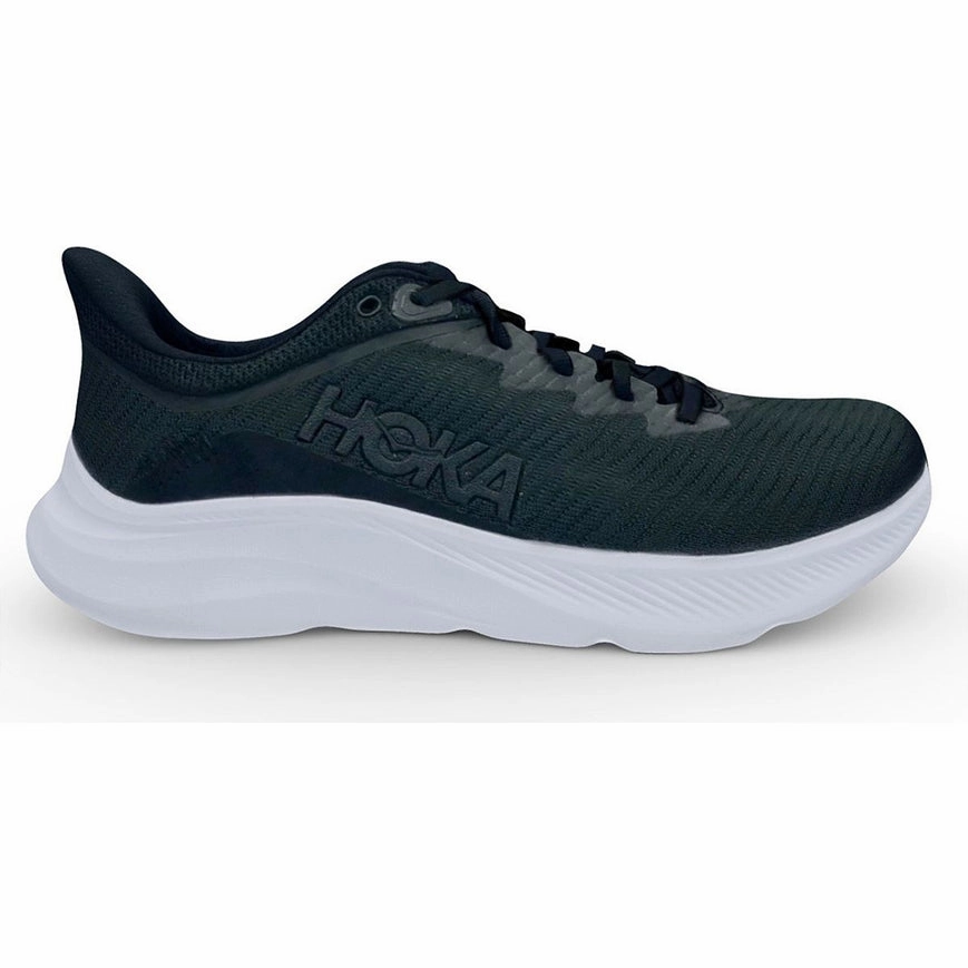 Las Cruces Women's Hoka Solimar, Black/White, 8.5 D Wide
