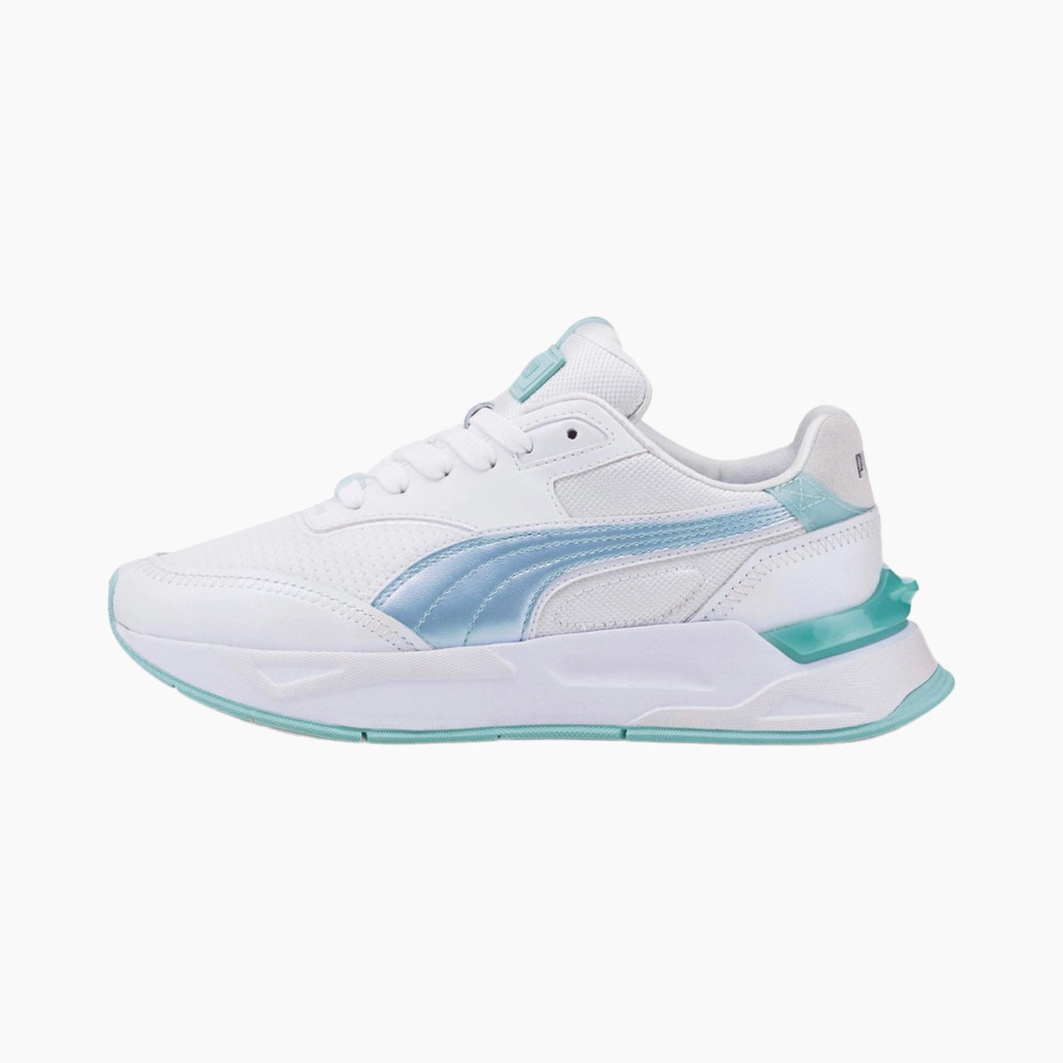 Speed Cat Puma Shoes Women's Mirage Sport Glow "White Eggshell Blue"