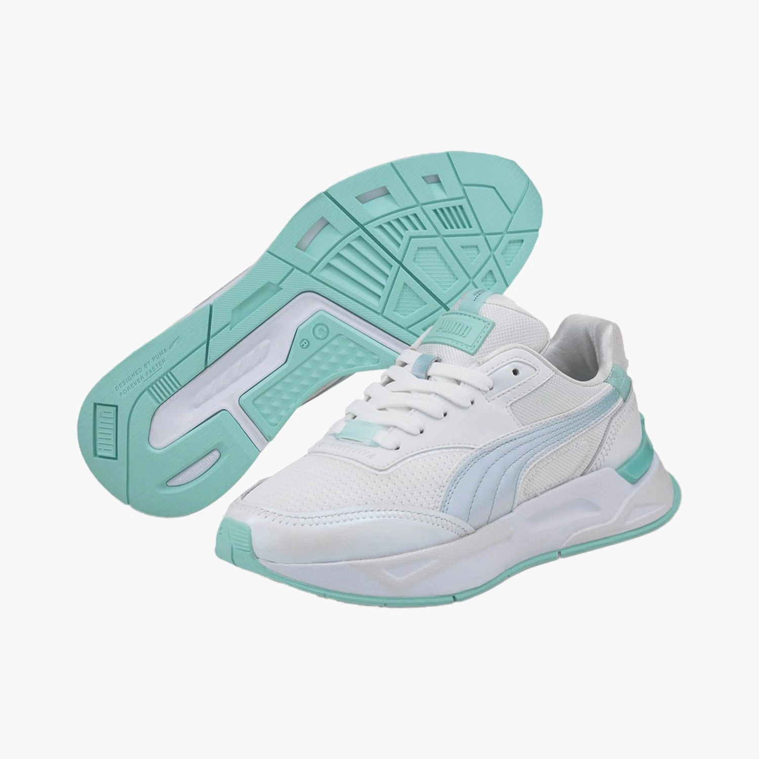 Rsd Puma Shoes Women's Mirage Sport Glow "White Eggshell Blue"