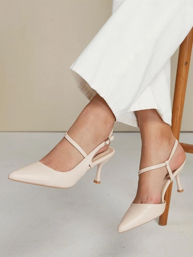 Women's Pumps Slingback Elegant Heel Nude  Kitten New Balance 9060 Phantom Black