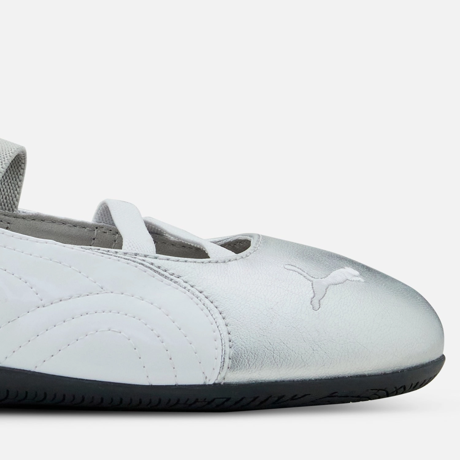 Women's Speedcat Ballet Metallic PUMA Silver | PUMA White Puma Pacer Future Shine Shoes