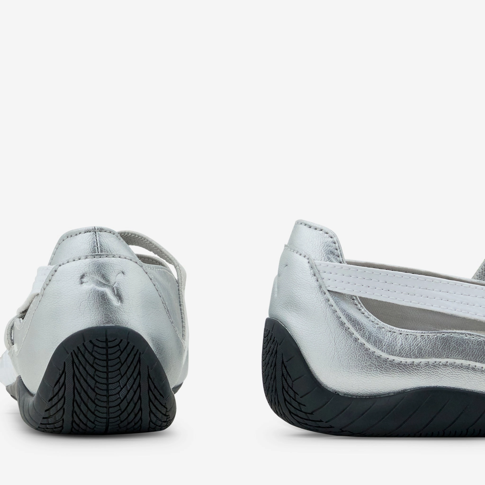 Puma Sankuanz Shoes Women's Speedcat Ballet Metallic PUMA Silver | PUMA White