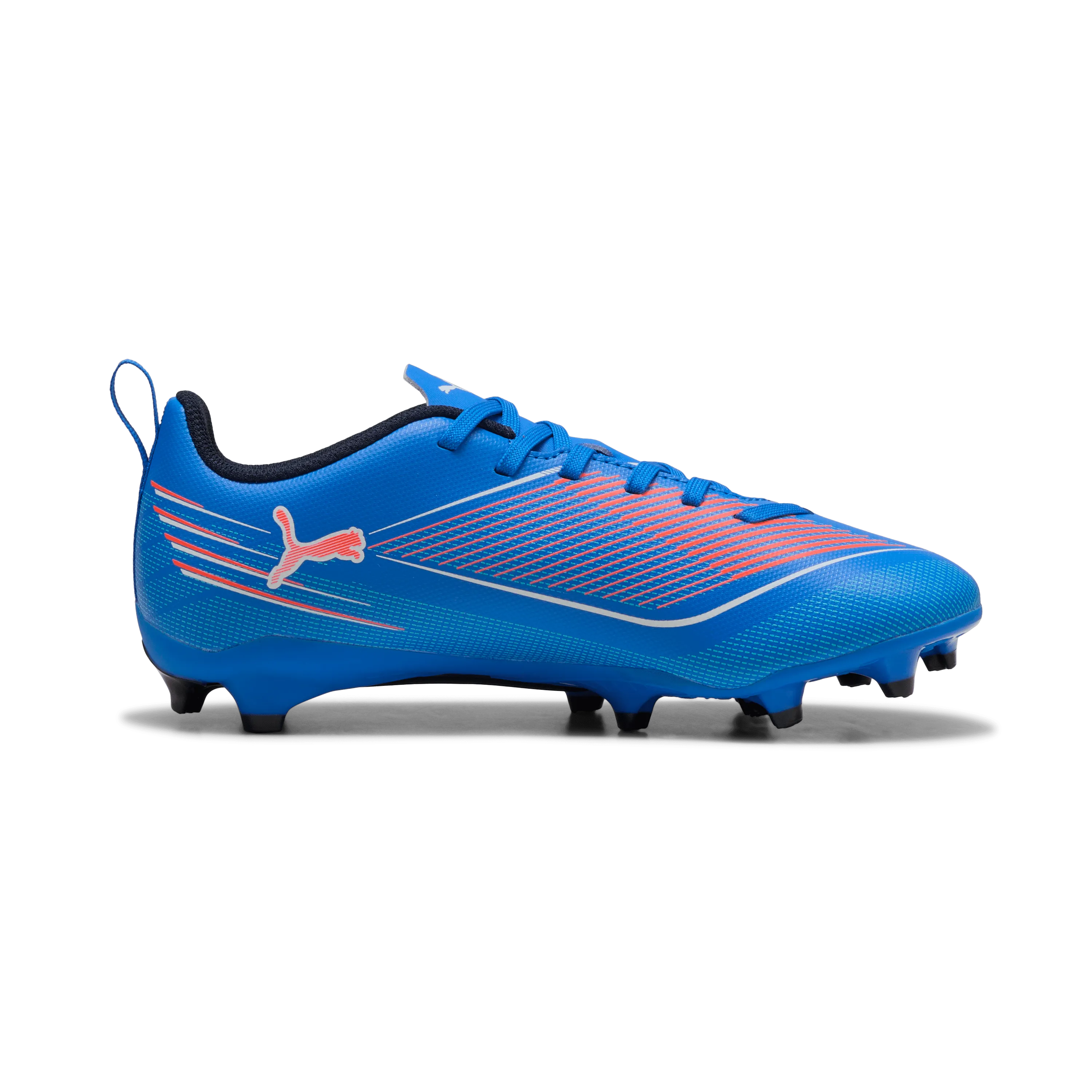 Soccer Cleats For Turf And Grass PUMA Ultra 6 Play FG/AG Firm/Multi-Ground Kids Soccer Cleats - Blue/White