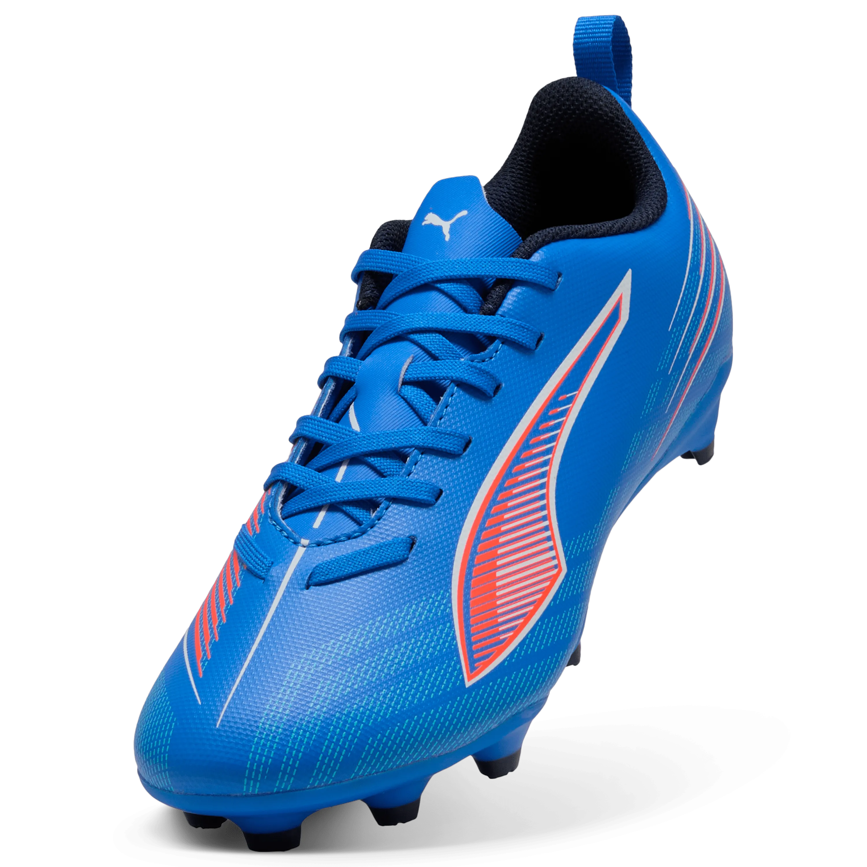 PUMA Ultra 6 Play FG/AG Firm/Multi-Ground Kids Soccer Cleats - Blue/White 2018 World Cup Soccer Cleats