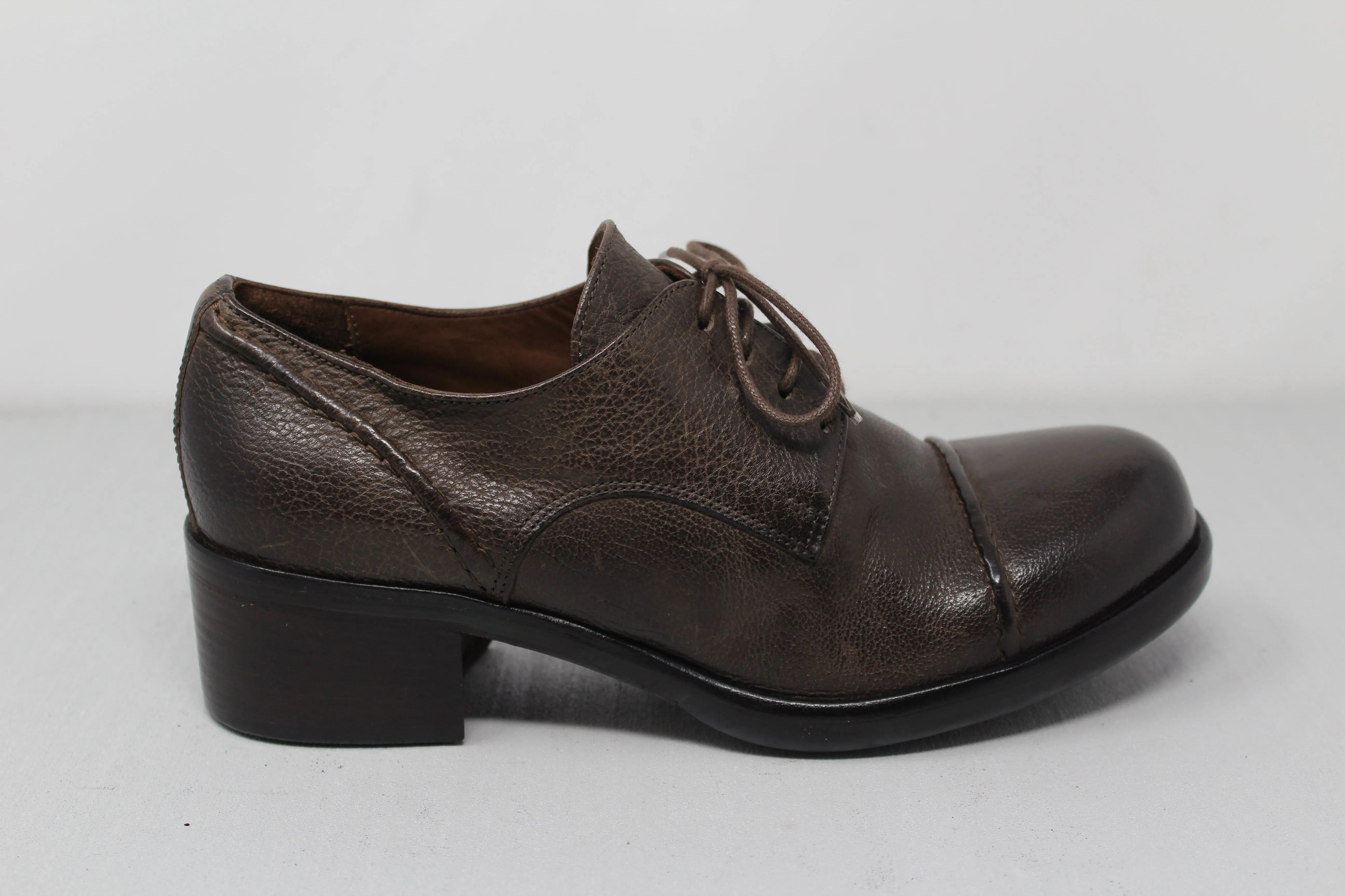 W6120 Lace Up Wedding Shoes