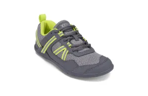 Xero Shoes Prio - Kids - Gray/Lime On Running Shoe