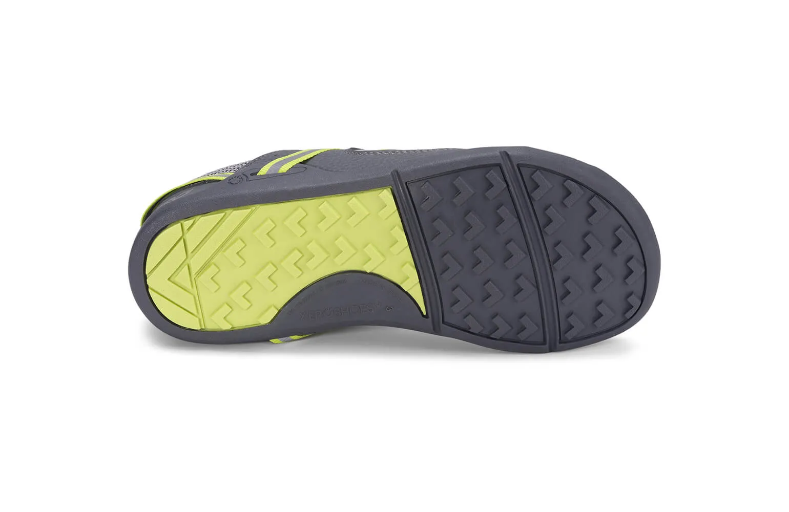 Xero Shoes Prio - Kids - Gray/Lime Running Shoes Used