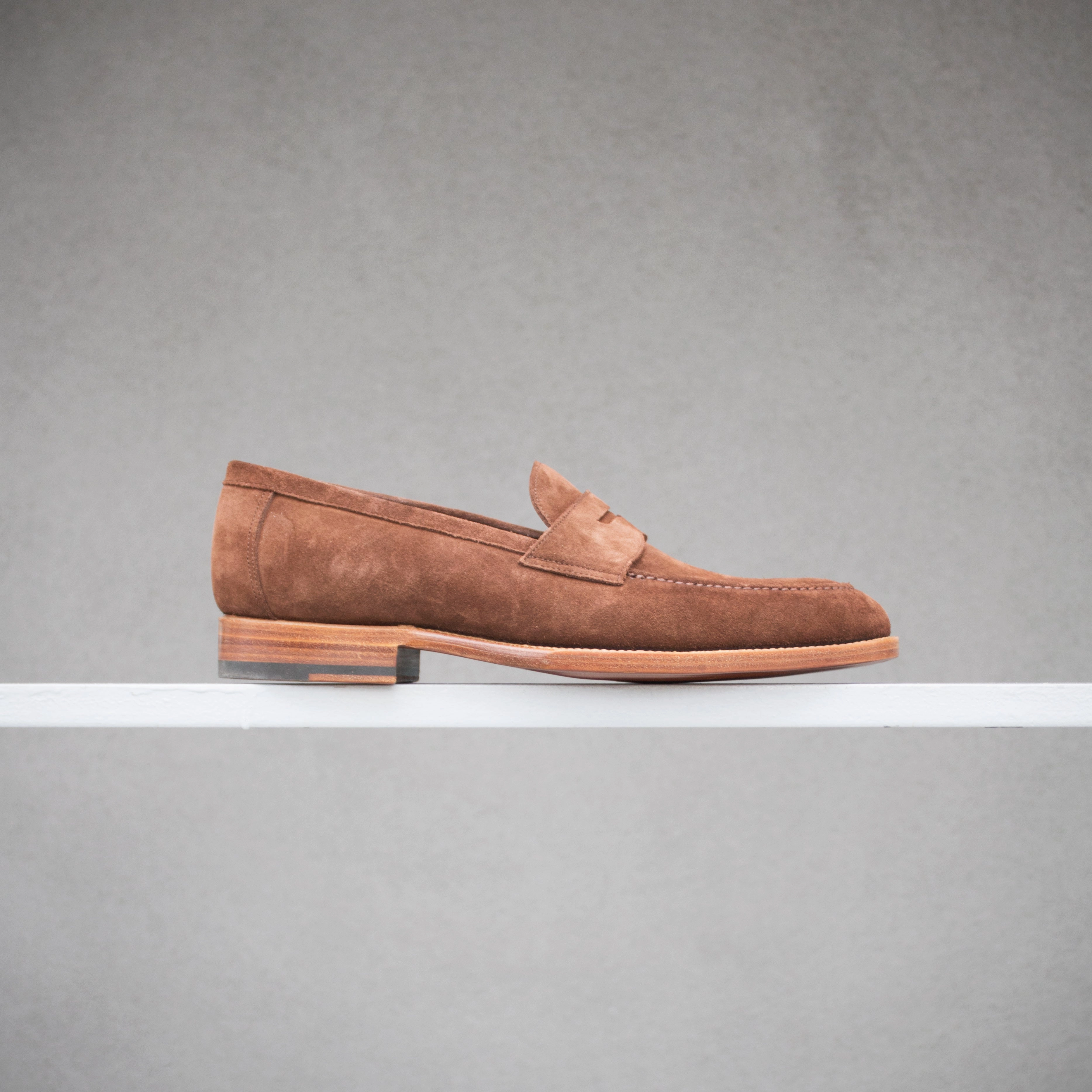 Zonkey Boot Penny Loafer in Brown Suede Best Socks For Loafers